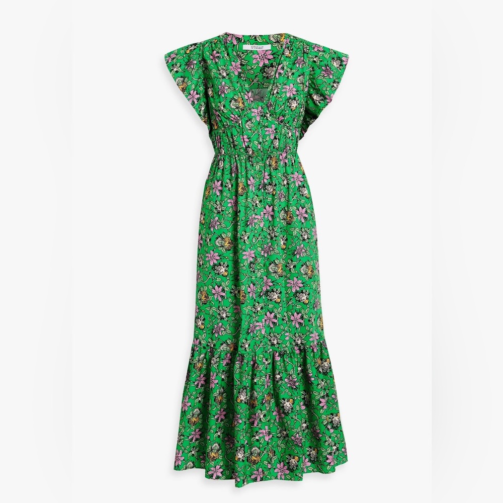 DEREK LAM 10 CROSBY Greta Ruffled Dress